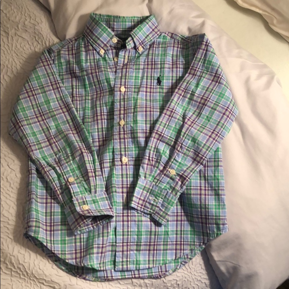 Boys button down shirt